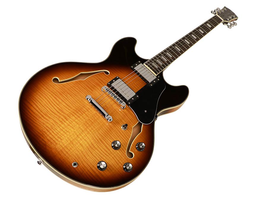 Sire Guitars - H7/vs - Electric Archtop Guitar – Vintage Sunburst