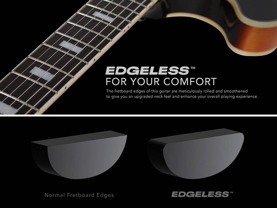 Sire Guitars - H7/vs - Electric Archtop Guitar – Vintage Sunburst