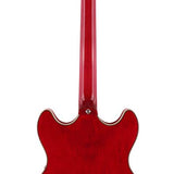Sire Guitars - H7/str - Electric Archtop Guitar – See -Through Red