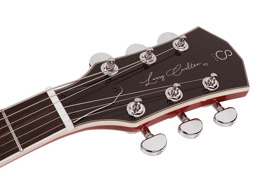 Sire Guitars - H7/str - Electric Archtop Guitar – See -Through Red