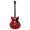 electric archtop guitar see through red