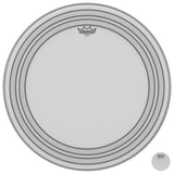 Remo - PW-1122-00 - 22" Powersonic Coated Bass Drum Head with internal subsonic dampening rings