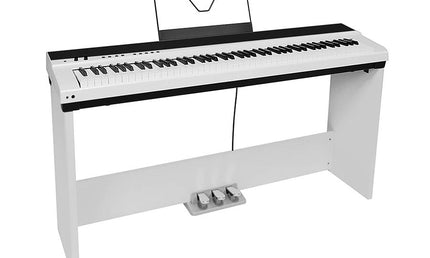 digital stage piano, 88 keys hammer action (K6S), 2 x 20 watt - white