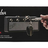 Fender - 9190150300 - Jack Rack, Including 4 Fender Guitar Plug Keychains And Wall Mounting Kit