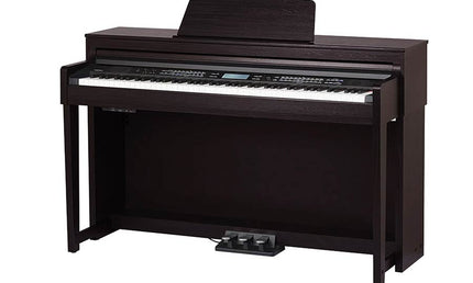 digital home piano, 88 keys graded hammer action (K6S), 2 x 65 watt - rosewood