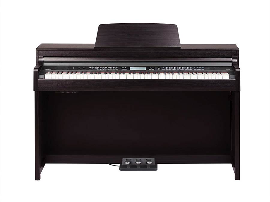 digital home piano, 88 keys graded hammer action (K6S), 2 x 65 watt - rosewood