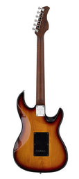 lefty electric guitar S-style 3-tone sunburst