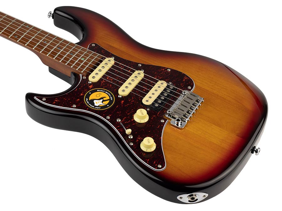 Sire Guitars - S7l/3ts - Lefty Electric Guitar S-Style – 3-Tone Sunburst