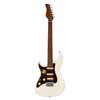 lefty electric guitar S-style antique white