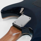 Sire Guitars - S7fml/tbl - Electric Guitar S-Style Lefty with Flamed Maple Top – Transparent Blue