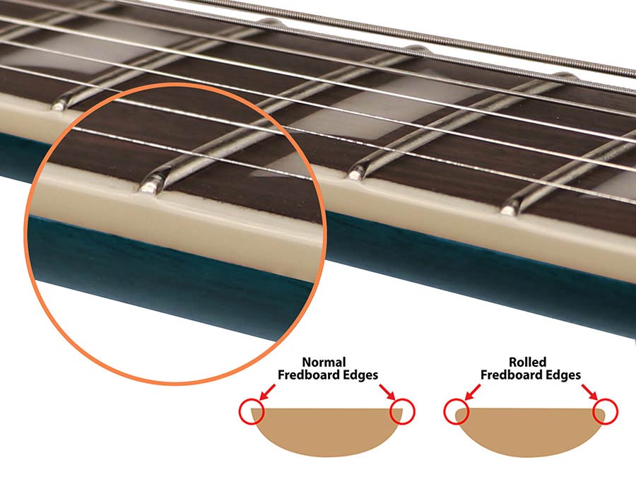 Sire Guitars - L7l/tbl - Lefty Electric Guitar L-Style – Transparent Blue