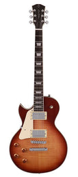 lefty electric guitar L-style tobacco sunburst