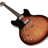 Sire Guitars - H7l/vs - Electric Archtop Guitar Lefty Vintage Sunburst – Vintage Sunburst