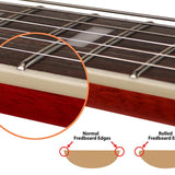 Sire Guitars - H7l/str - Electric Archtop Guitar Lefty – See - Through Red