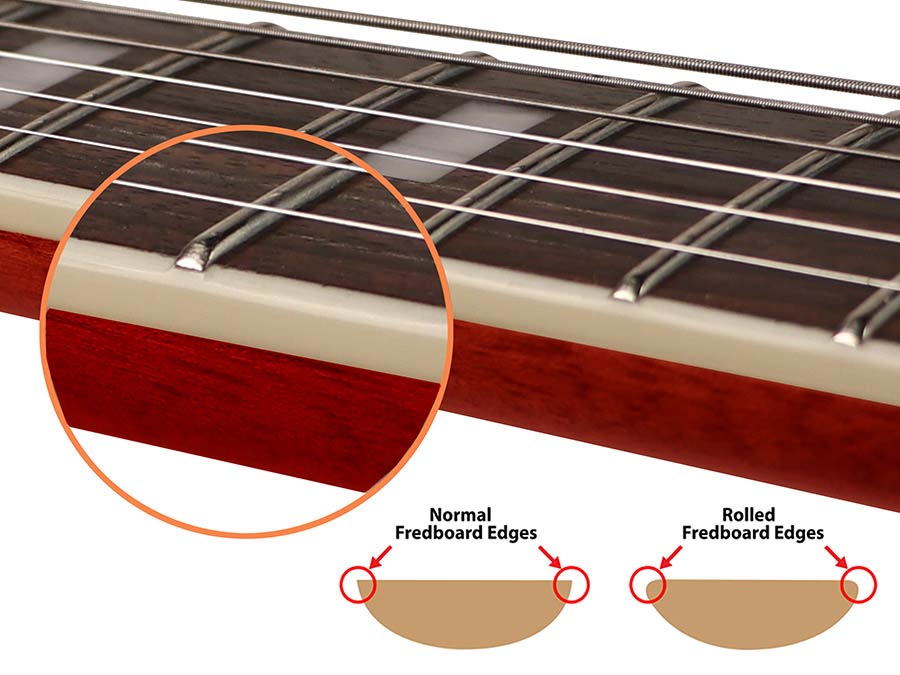 Sire Guitars - H7l/str - Electric Archtop Guitar Lefty – See - Through Red