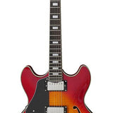 Sire Guitars - H7L/CS - electric archtop guitar lefty cherry sunburst – Cherry Sunburst