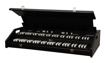 virtual tonewheel organ MOJO SUITCASE, 2x 61 keys, 9+2+9 drawbars - LIMITED black edition