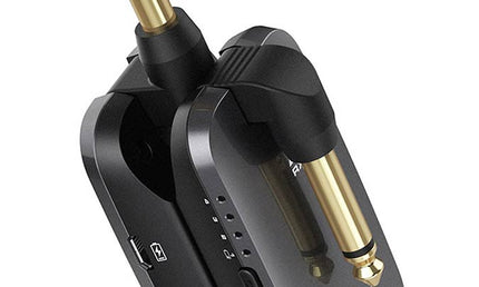 2.4 GHz wireless system, jack plug transmitter and receiver