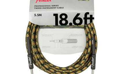 Fender - 990818176 - instrument cable 2x jack (metal) 18