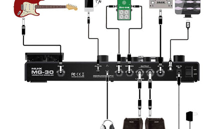 professional multi-effect pedal with amplifier modeling and IR loader