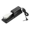 sustain pedal, deluxe model metal, switchable polarity