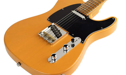 electric guitar T-style butterscotch blonde