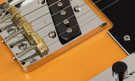 electric guitar T-style butterscotch blonde