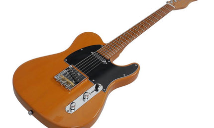 electric guitar T-style butterscotch blonde