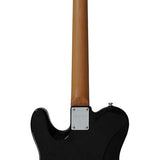 Sire Guitars - T7fm/tbk - Electric Guitar T-Style with Flamed Maple Top – Transparent Black