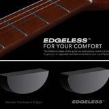 Sire Guitars - T7fm/tbk - Electric Guitar T-Style with Flamed Maple Top – Transparent Black