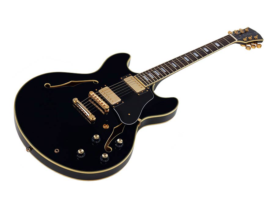 Sire Guitars - H7/bk - Electric Archtop Guitar – Black