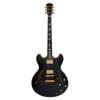 electric archtop guitar black