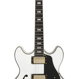 Sire Guitars - H7/WH - electric archtop guitar white – Guitar White