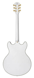 electric archtop guitar white