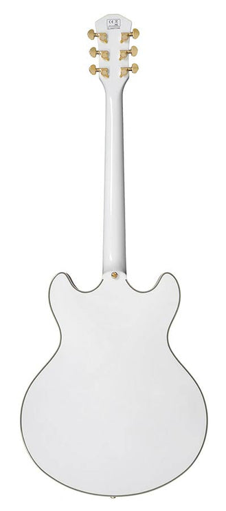 electric archtop guitar white