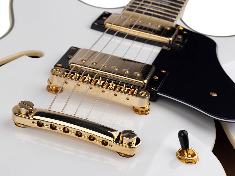 Sire Guitars - H7/wh - Electric Archtop Guitar – White