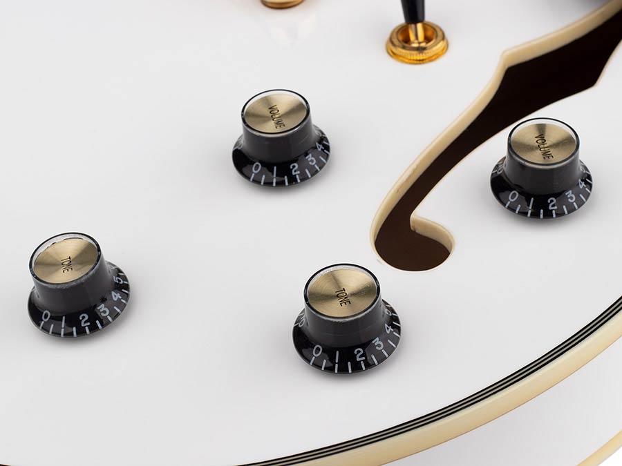 Sire Guitars - H7/wh - Electric Archtop Guitar – White