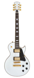 electric guitar L-style white