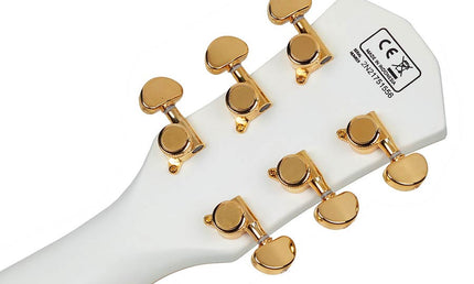 electric guitar L-style white