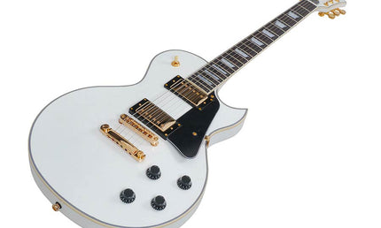 electric guitar L-style white