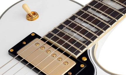 electric guitar L-style white