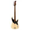 alder 4-string passive bass guitar vintage white