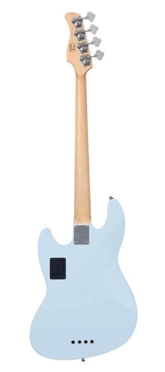 4-string active bass guitar sonic blue