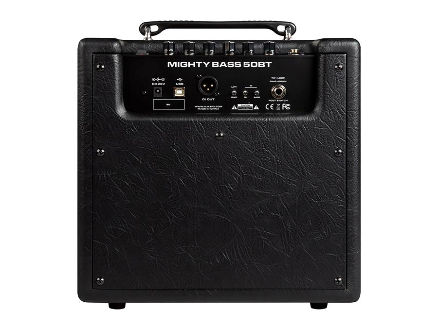 digital bass amplifier 50 watt - 6,5" speaker - DSP - drums - looper - USB