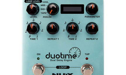 effects pedal dual delay engine DUO TIME