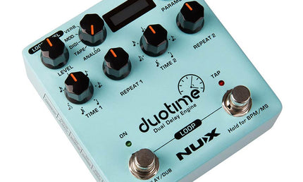 effects pedal dual delay engine DUO TIME