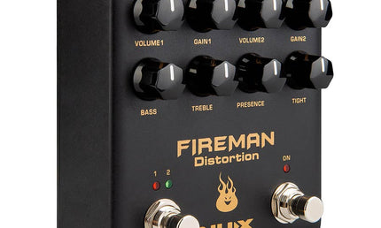 analog dual effects pedal distortion FIREMAN