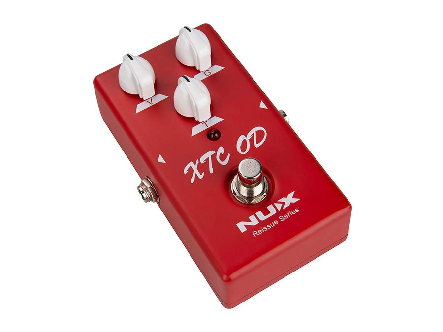 analog effect pedal red channel rich overdrive XTC OD