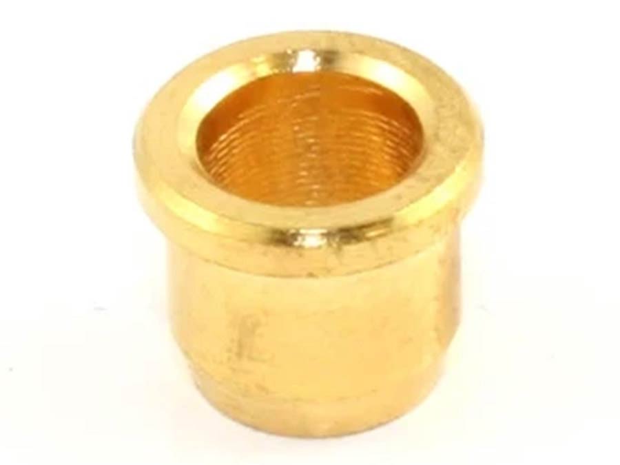 Allparts - AP0189002 - vintage reproduction smooth string ferrules, gold, 6pcs