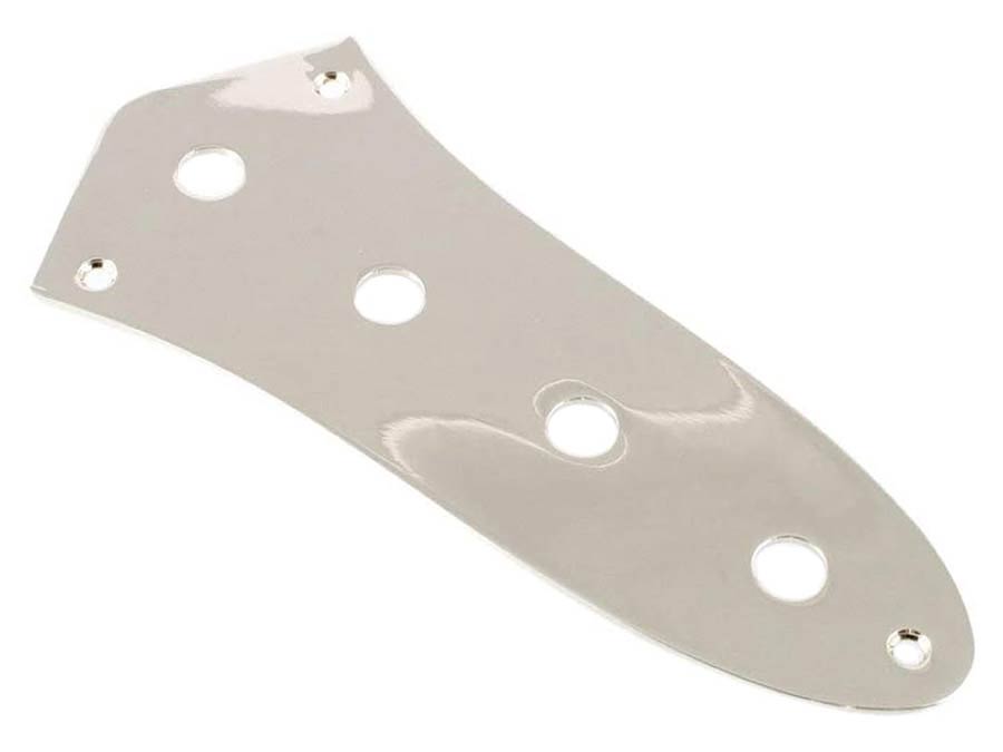 Allparts - AP0640001 - control plate for Jazz Bass®, nickel